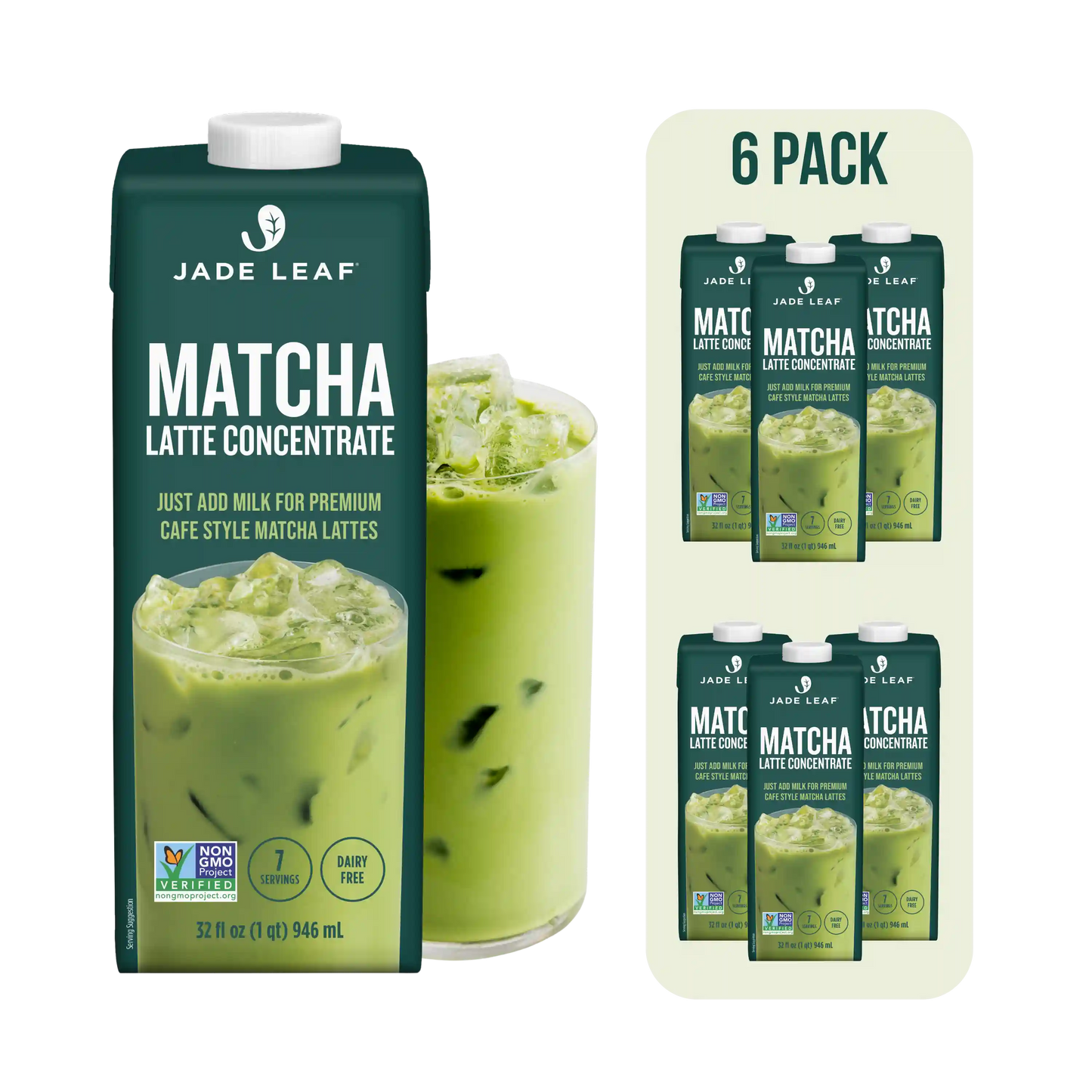 Matcha Latte Concentrate (6-Pack)