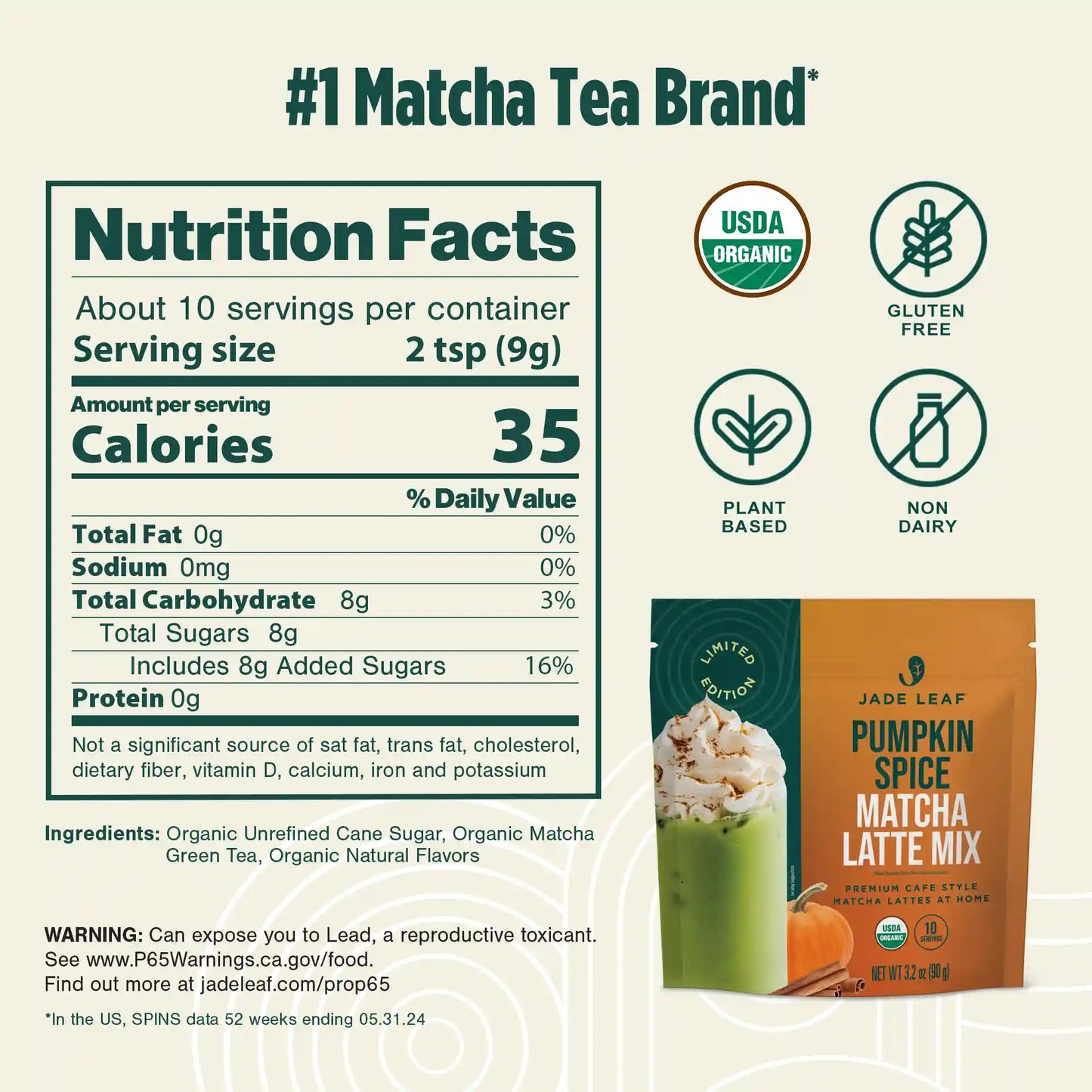 Pumpkin Spice Matcha Latte Mix (Limited Edition)
