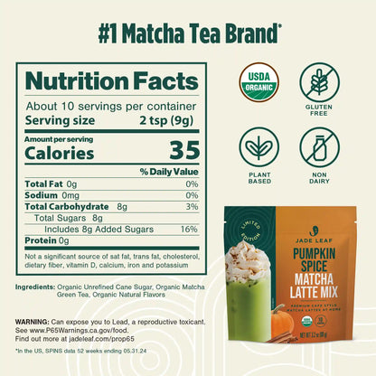 Pumpkin Spice Matcha Latte Mix (Limited Edition)