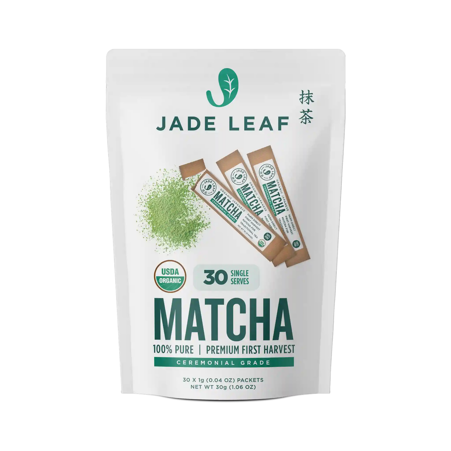 Organic Ceremonial Matcha Stick Packs