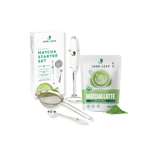 Cafe Style Matcha Latte Mix Starter Bundle