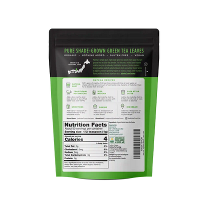 Organic Ingredient Matcha