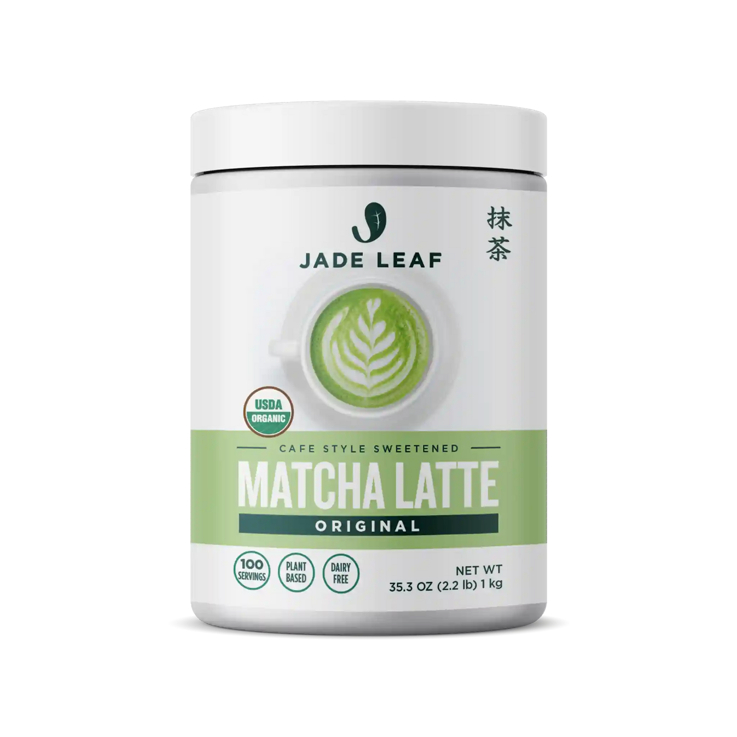 Organic Cafe Style Sweetened Matcha Latte Mix - Original
